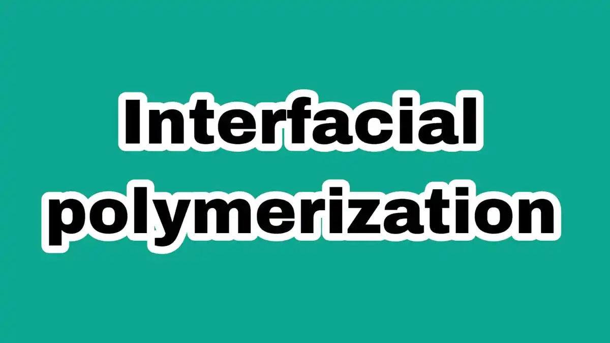 Interfacial polymerization